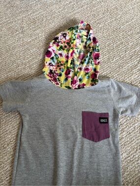 Rags to Raches w/Floral Hood Lining